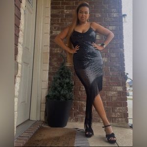 🩷 Mother’s Day  SALE 🩷 black sparkle dress